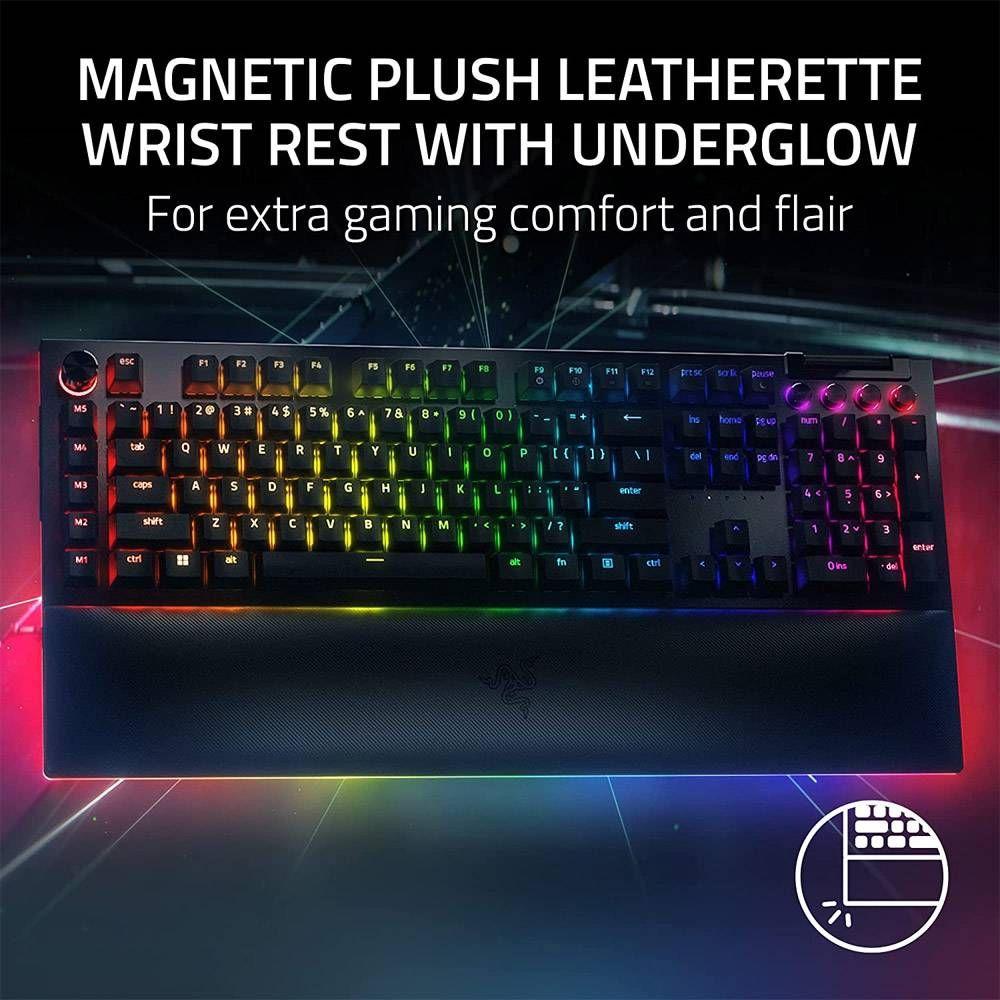 Teclado RAZER BlackWidow V4 Pro (Inglês - Mecânico - Tamanho completo - Preto) — miniatura 4