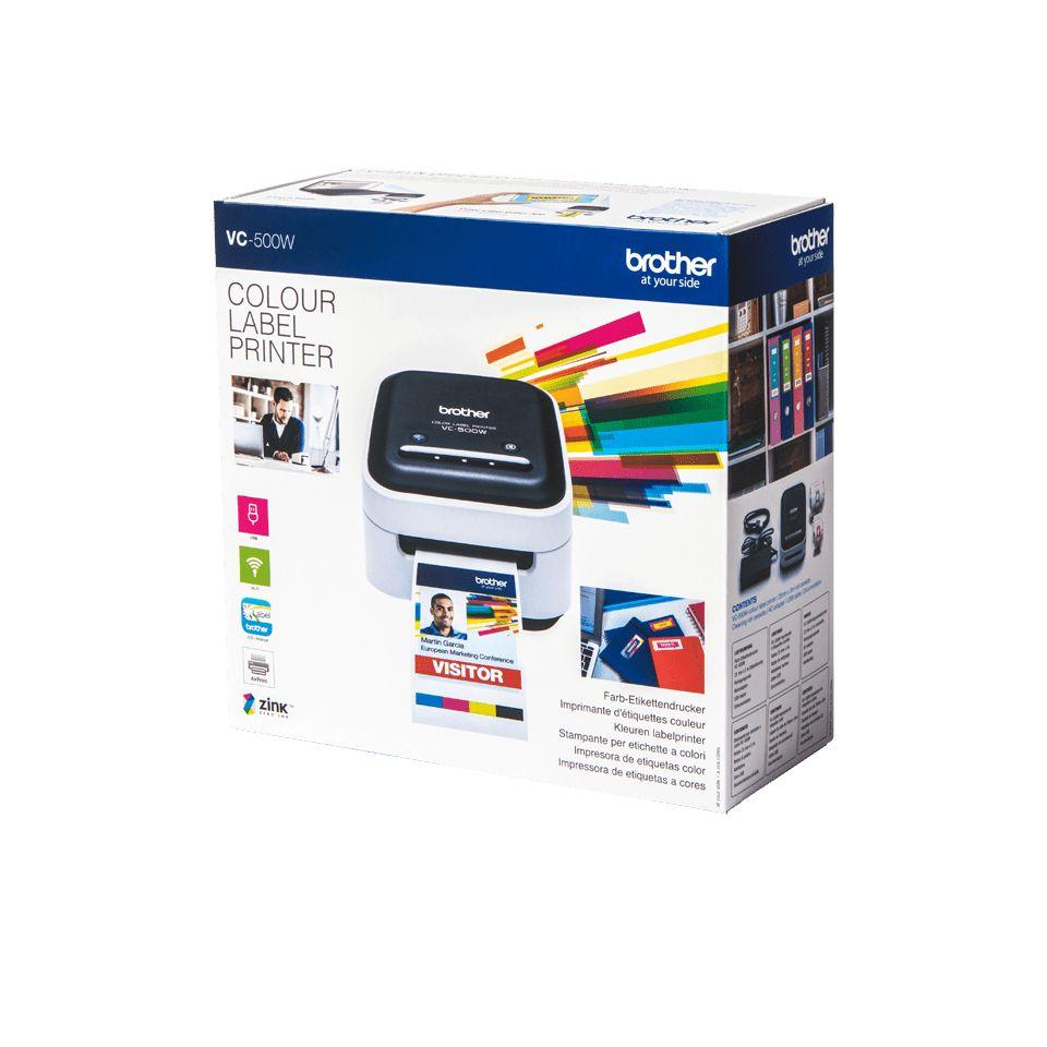 Impressora de Etiquetas BROTHER VC-500W (AC, USB - Preto e Cinzento), miniatura 4