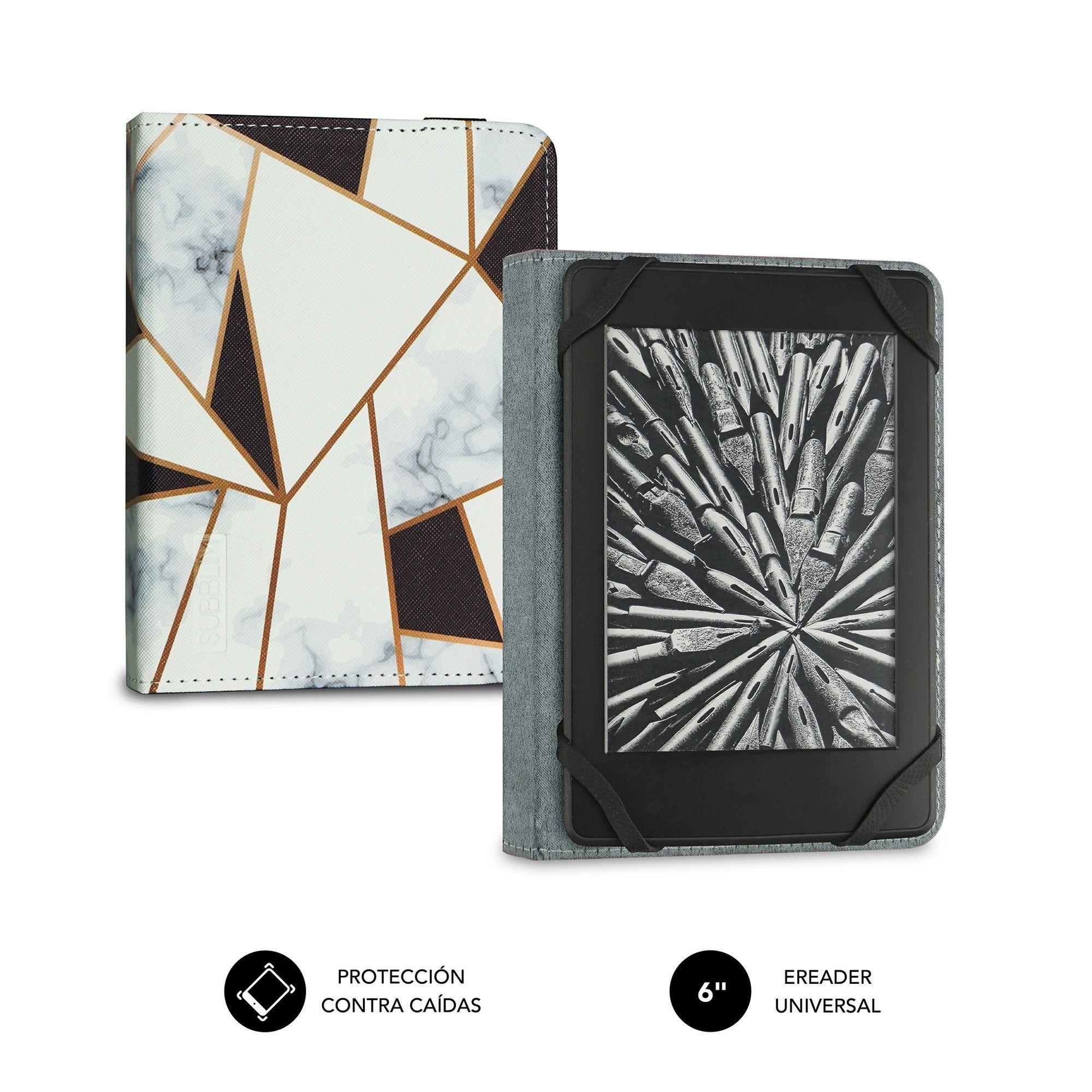 Capa para eReader SUBBLIM Clever eBook Case 6 polegadas (Multicor)