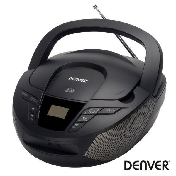 Rádio Portátil DENVER TC-29 (2 W - Preto), miniatura 2