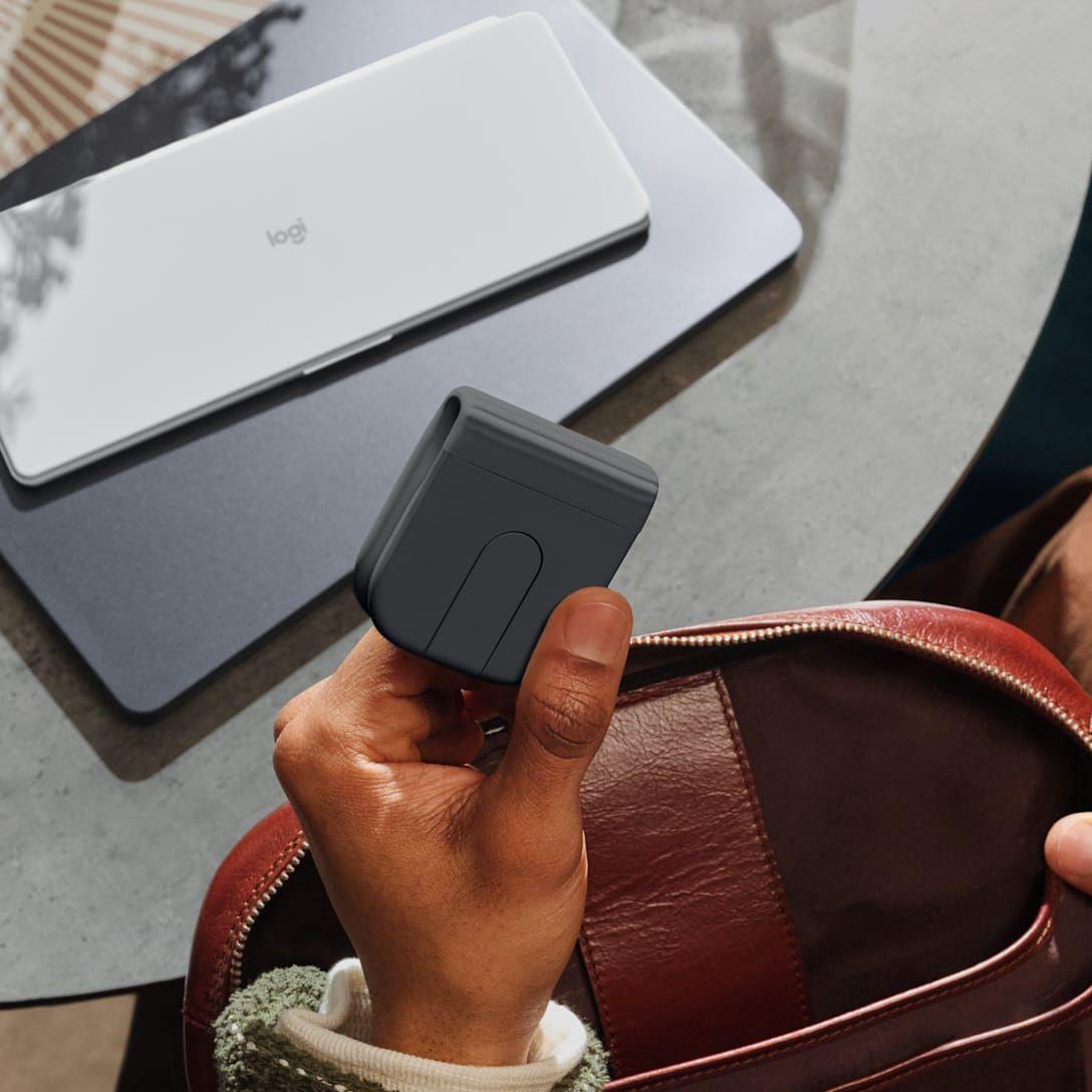 Rato LOGITECH Mobi Fold (Ambidestro - 4000 DPI - Ótico - Grafite) — miniatura 4
