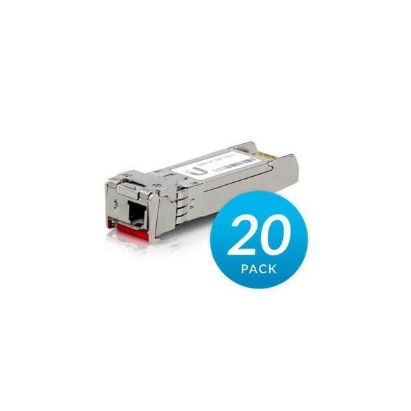 Módulo Transceptor SFP+ UBIQUITI UACC-OM-SM-10G-D-20 (20 unidades - 10000 Mbit/s - Azul) — miniatura 2