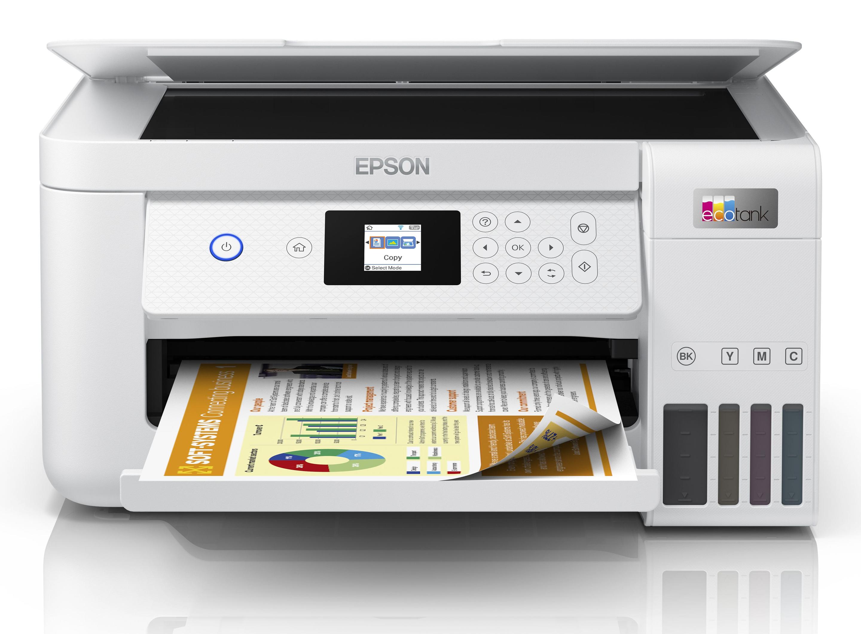 Impressora Multifunções EPSON EcoTank ET-2856 (A4 - Impressão a cores - 100 folhas - Branco), miniatura 15