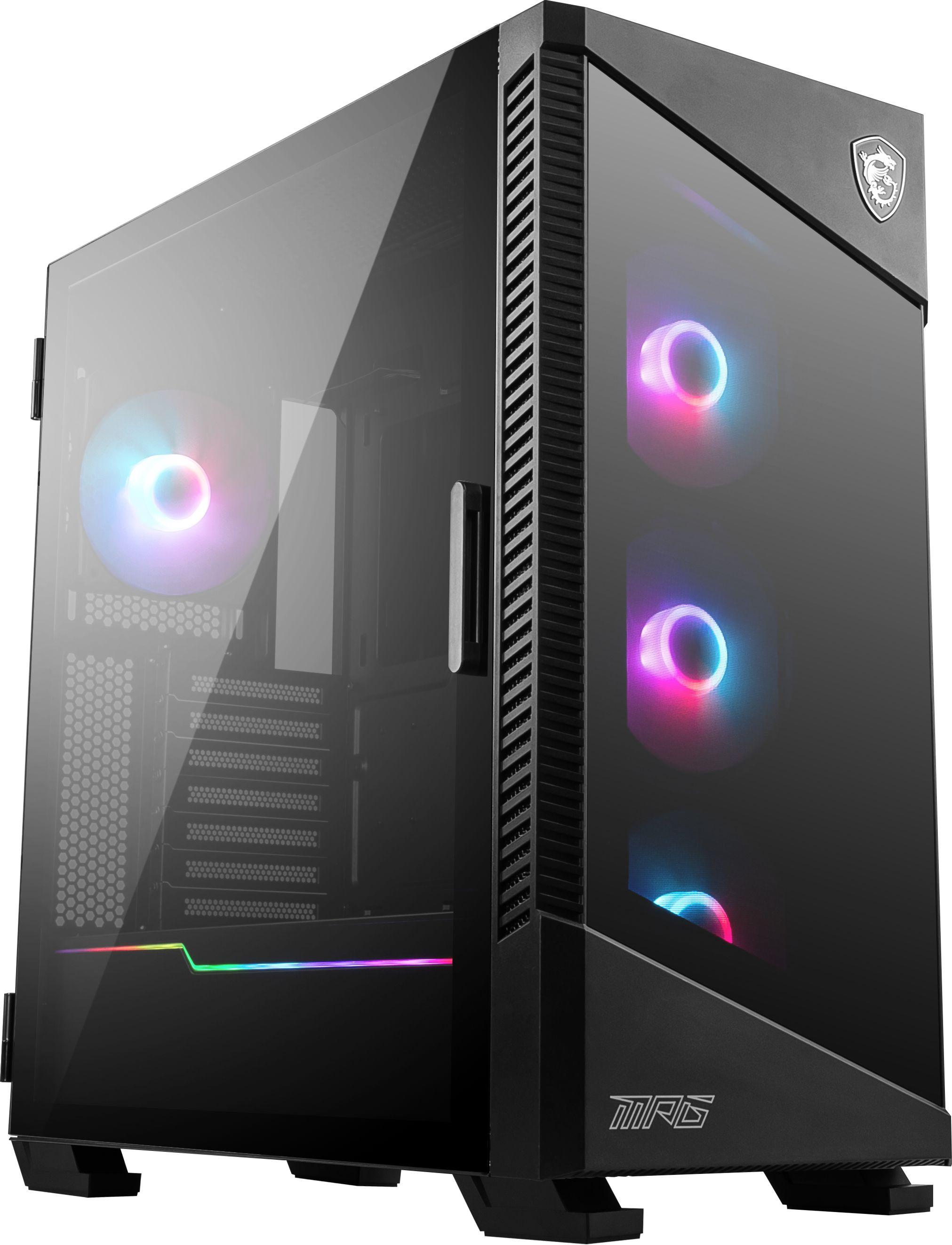 Caixa PC MSI MPG VELOX 100R (Midi Tower - ATX, micro-ATX, Mini-ITX - 17,5 cm - Preto) — miniatura 6