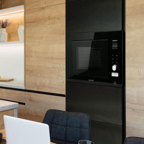 Micro-ondas de Encastre CECOTEC GrandHeat 2090 Built-In Touch (1200 W - 1000 W - 21 L - Preto) — miniatura 3