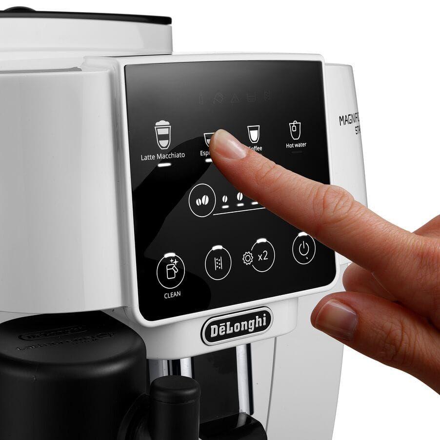 Máquina de Café Superautomática DELONGHI Magnifica Start Milk ECAM220.61.W (Grãos de café, Café moído - 1450 W - 15 bar - Branco) — miniatura 3