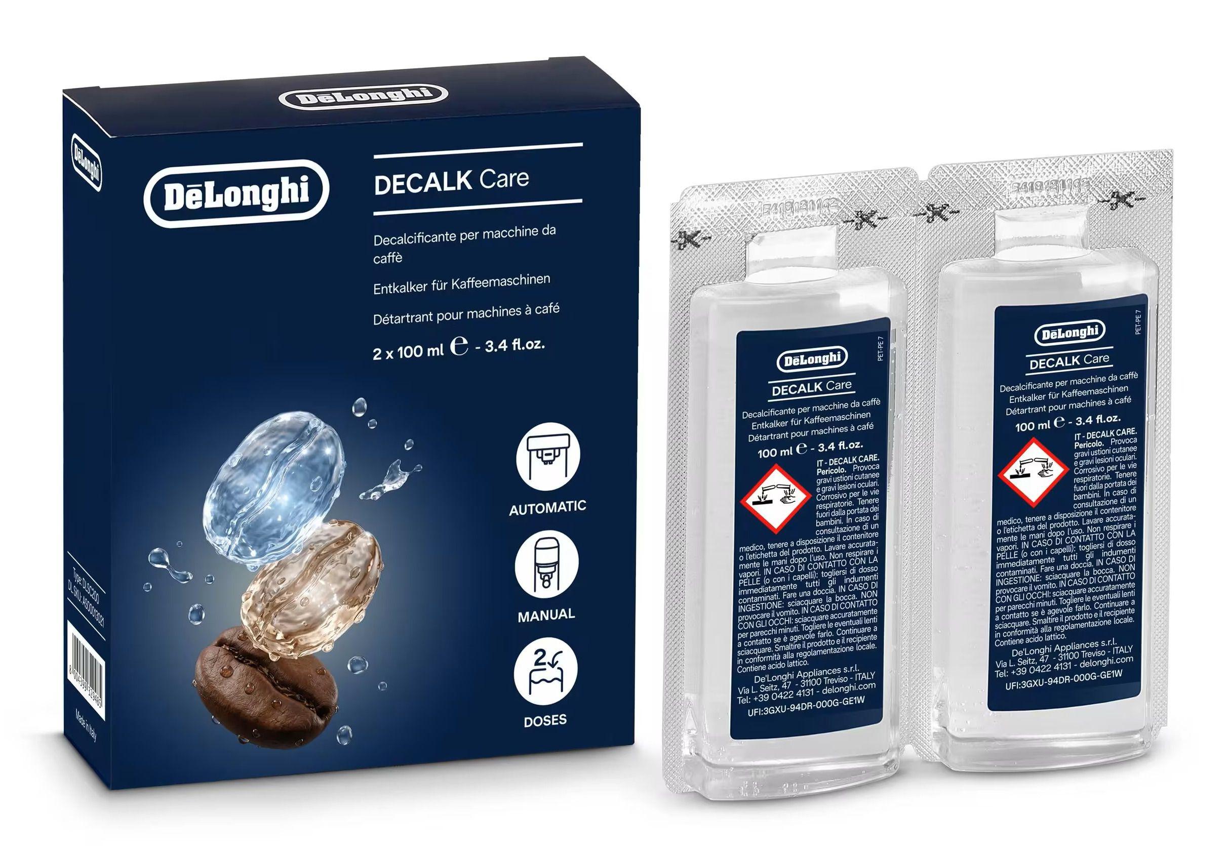 Descalcificador para Máquina de Café DELONGHI DLSC200 EcoDecalk Mini (Altura 4 cm)