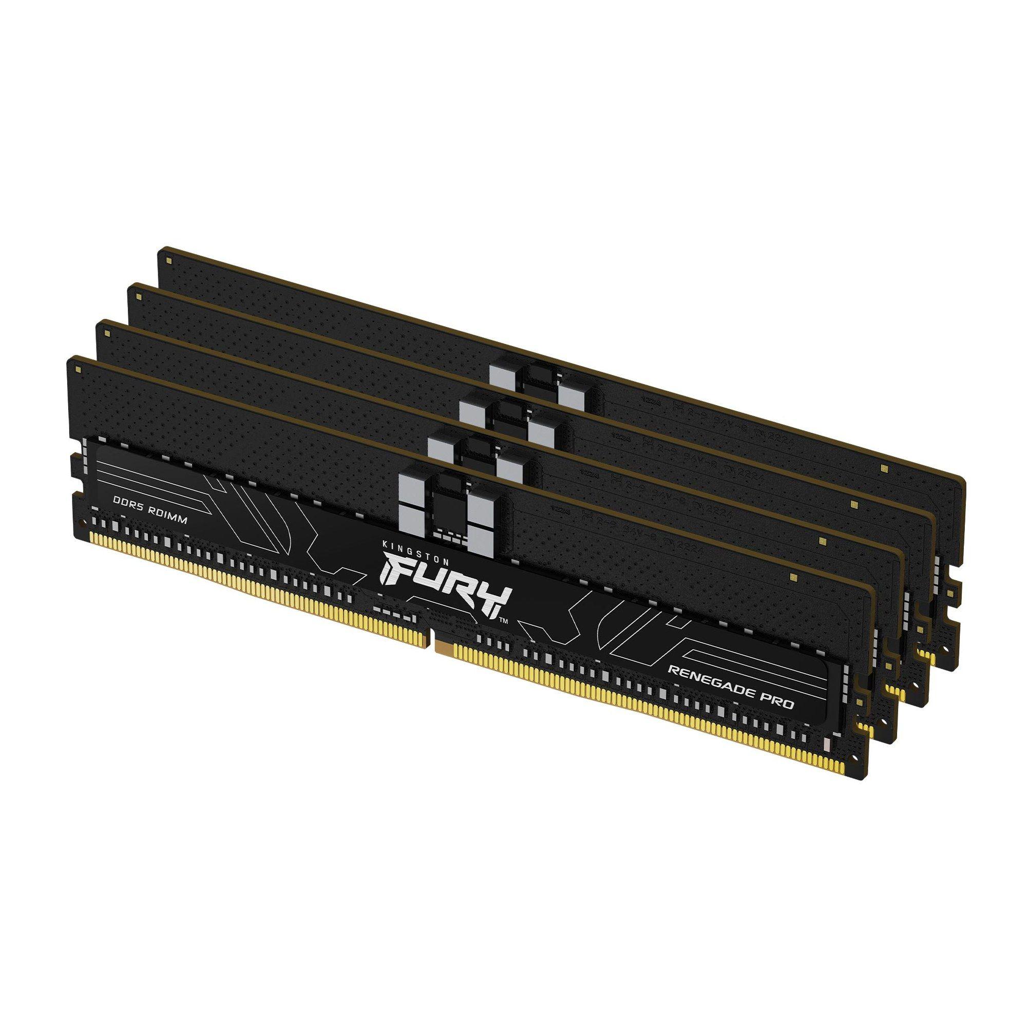 Memória RAM KINGSTON FURY Renegade Pro KF564R32RBE2K4-128 (6400 MHz - 128 GB - DIMM)