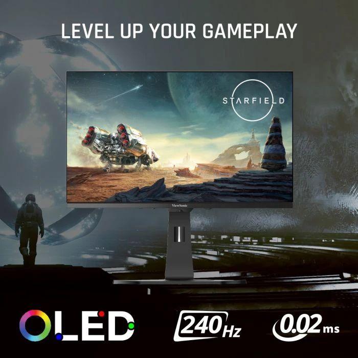 Monitor VIEWSONIC XG272-2K-OLED (27" - OLED - 240 Hz - Preto e Branco) — miniatura 2