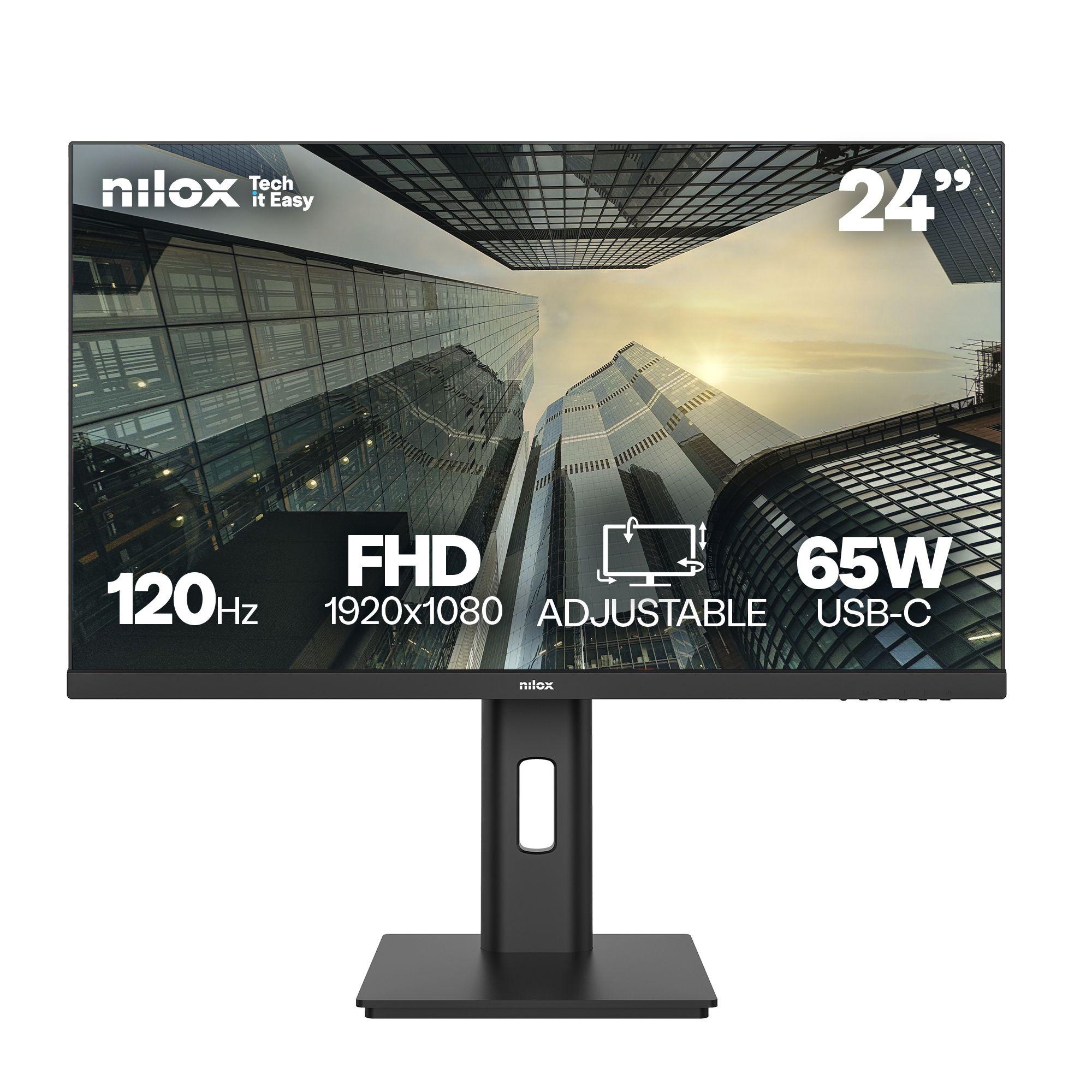 Monitor NILOX NXM24REG12065 (24" - IPS - 120 Hz - Preto)