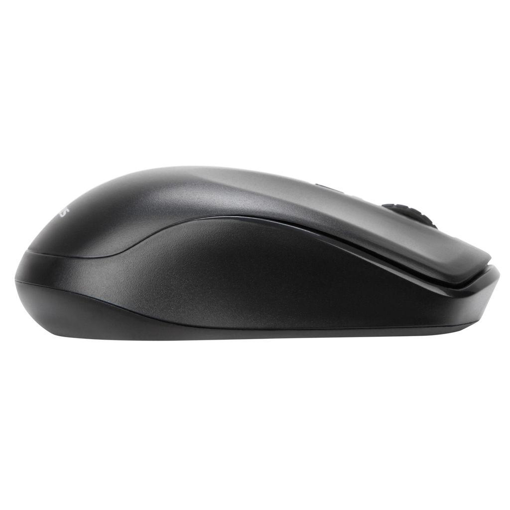 Conjunto de Teclado e Rato TARGUS AKM610ES (Espanhol - Tamanho completo - RF Wireless - Preto), miniatura 6