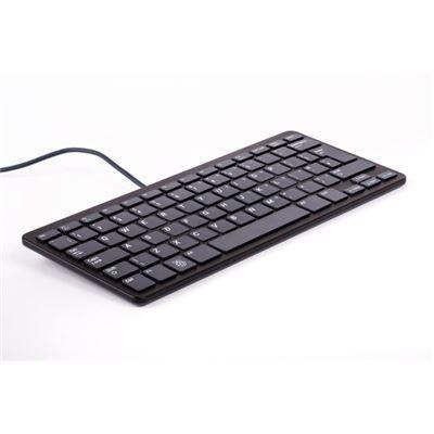 Teclado RASPBERRY PI SC0198 (Alemão QWERTZ - USB - Com fios - Preto/Cinzento)