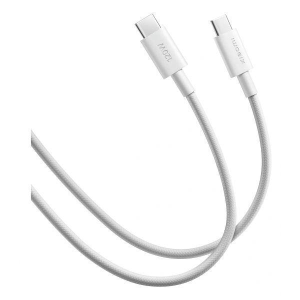 Cabo Trançado USB-C XIAOMI BHR087KGL (1 m - USB C - Branco) — miniatura 4