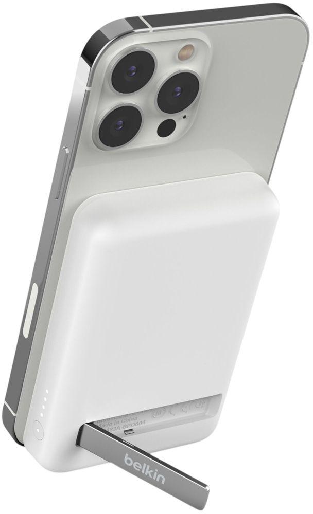 Bateria Portátil com Carregamento Sem Fios BELKIN BoostCharge BPD004BTWT (5000 mAh - USB Type-C - Branco), miniatura 2