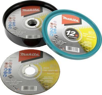 Disco de Corte MAKITA E-17120-12 (125 x 1 mm - 12 unidades)