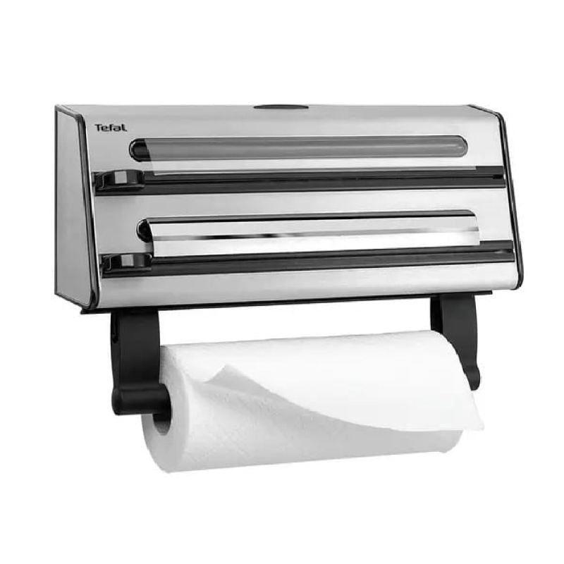 Suporte para Rolo de Cozinha TEFAL G289751O (Alumínio - Prateado)