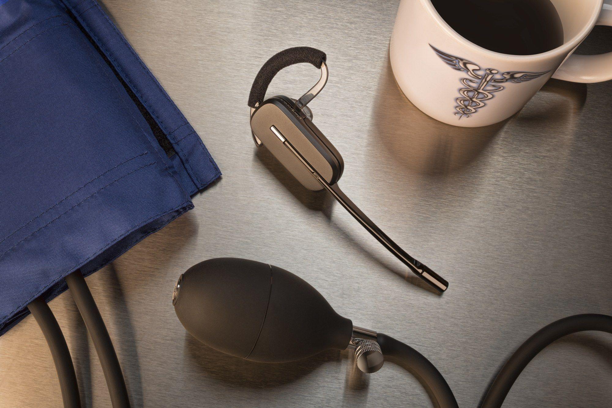 Headset POLY CS540A com Suporte de Atendimento (Com fios - Supra-aural - 7 h - Preto) — miniatura 3