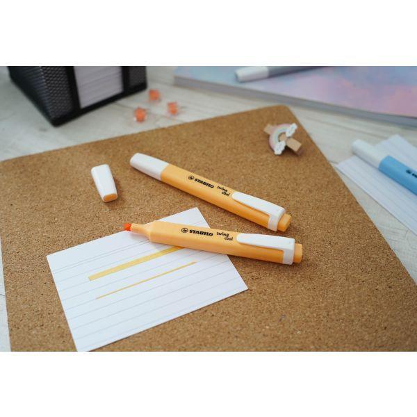 Marcador Fluorescente STABILO Swing Cool Pastel 275/125-8 (Laranja Pastel), miniatura 3