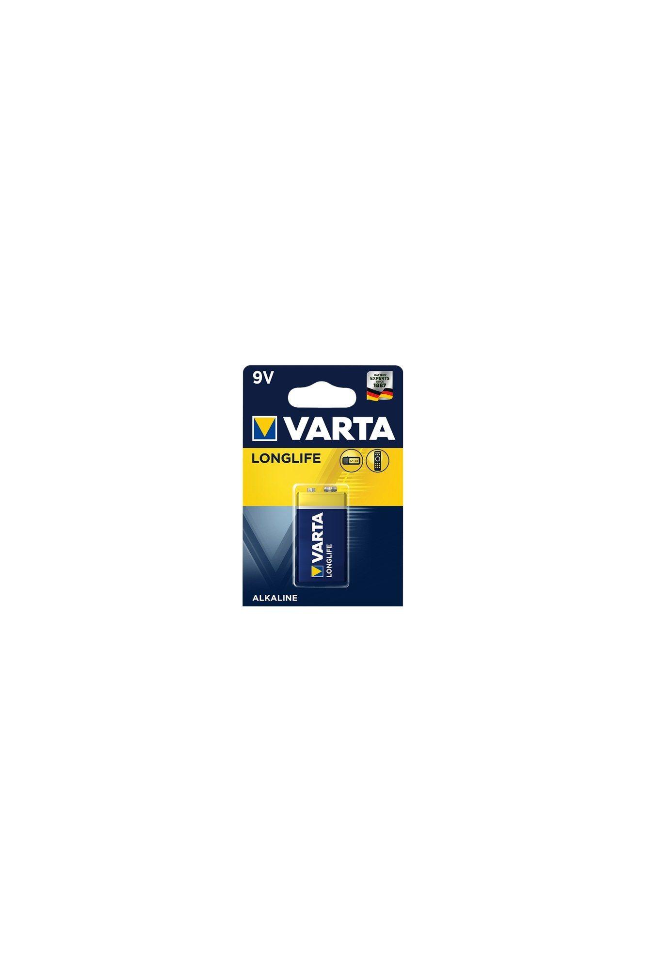 Pilha Alcalina VARTA Longlife Power (9V - 6LR61 - 1 unidade), miniatura 3