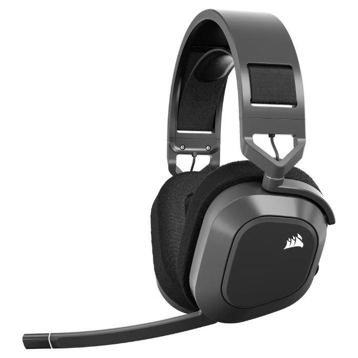 Headset Gaming CORSAIR HS80 MAX RGB Wireless (Binaural - Sem fios - Supra-aural - Preto), miniatura 2