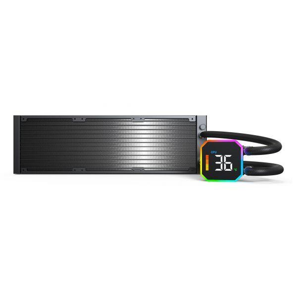 Refrigeração Líquida CPU MONTECH HyperFlow Digital 360 (120 mm - 2200 RPM - Âmbar, Azul, Verde, Vermelho - Preto) — miniatura 4