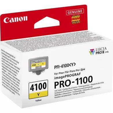 Tinteiro CANON PFI-4100 (320 páginas a cores - Amarelo), miniatura 3