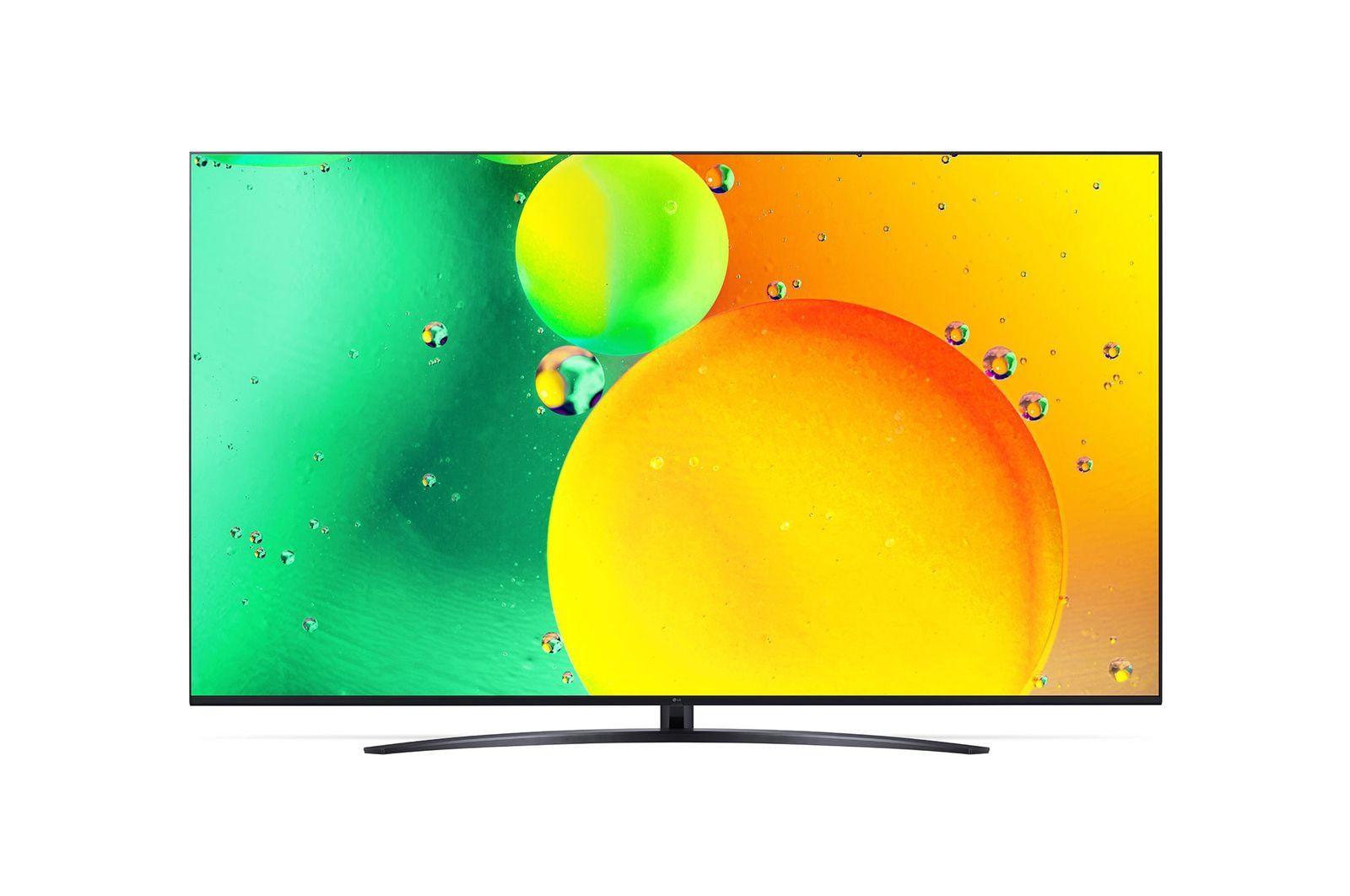Televisão LG TV 75NANO766QA (75'' - 4K Ultra HD NanoCell - Azul)
