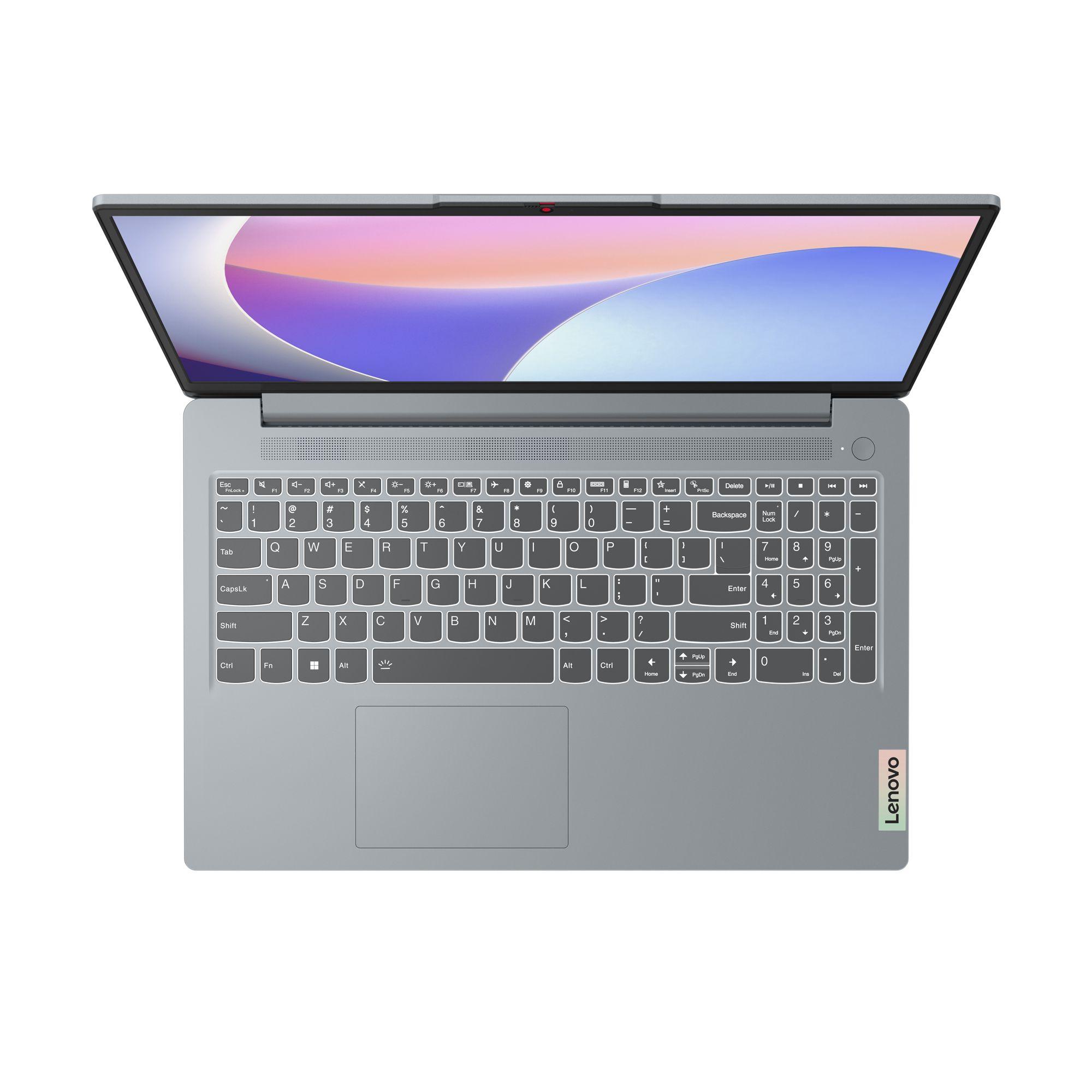 Computador Portátil LENOVO IdeaPad Slim 3 15IRU8-842 (FreeDOS - Intel Core i3 - i3-1315U - Cinzento) — miniatura 5