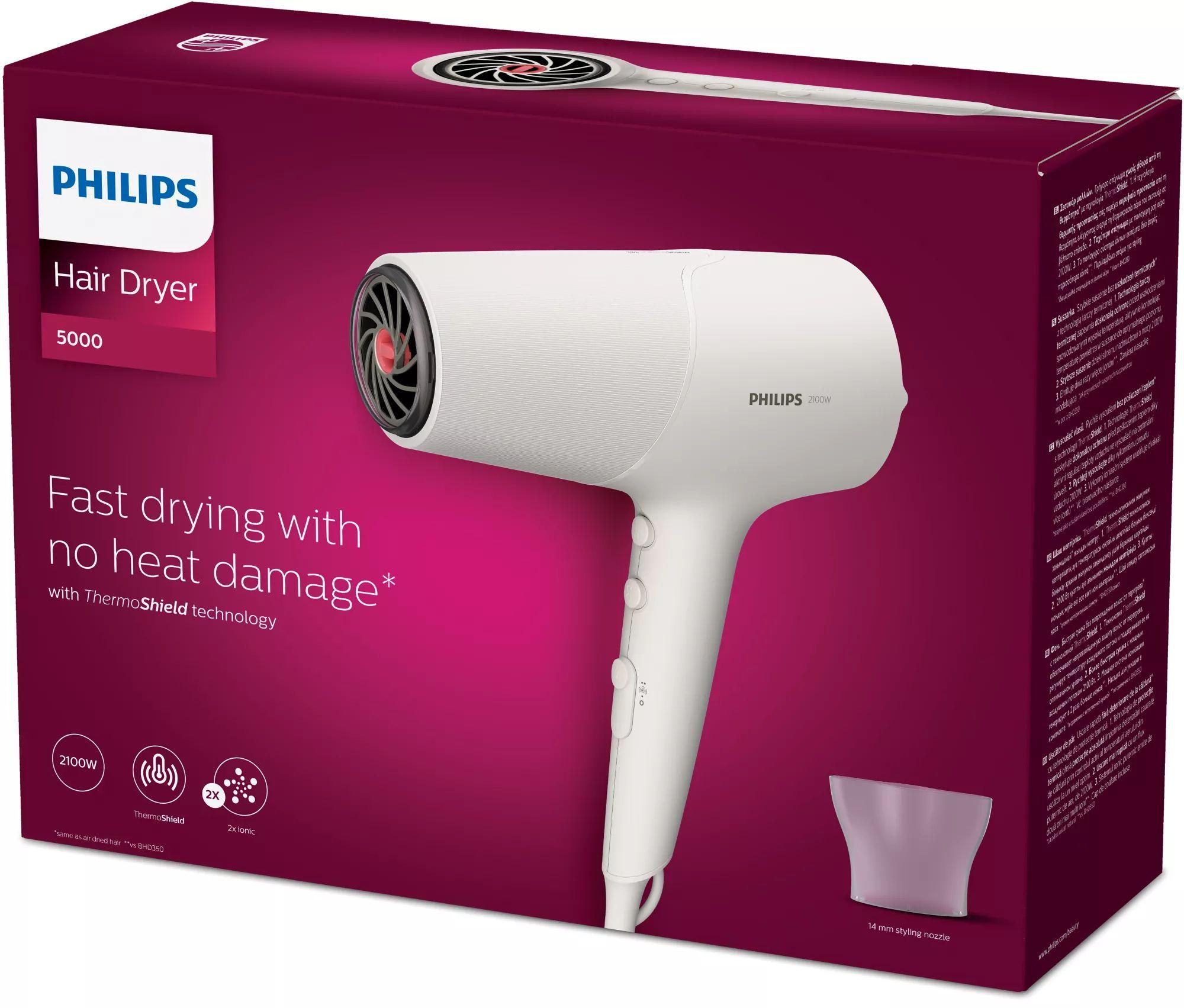 Secador de Cabelo PHILIPS BHD501/00 (Branco) — miniatura 2