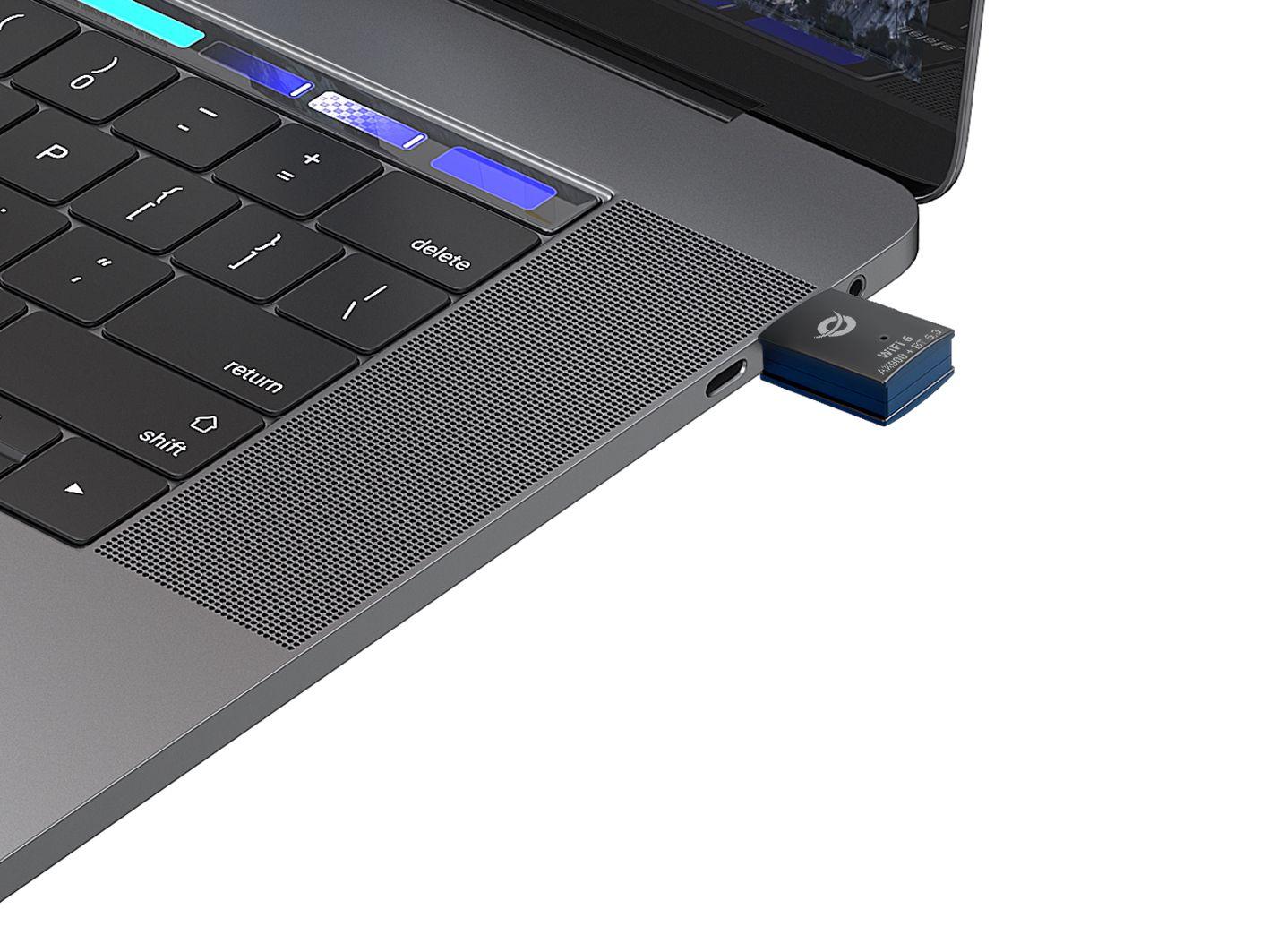 Adaptador USB Wi-Fi CONCEPTRONIC ABBY26B (Wi-Fi 6 - 900 Mbit/s - Dual-band - Preto), miniatura 4