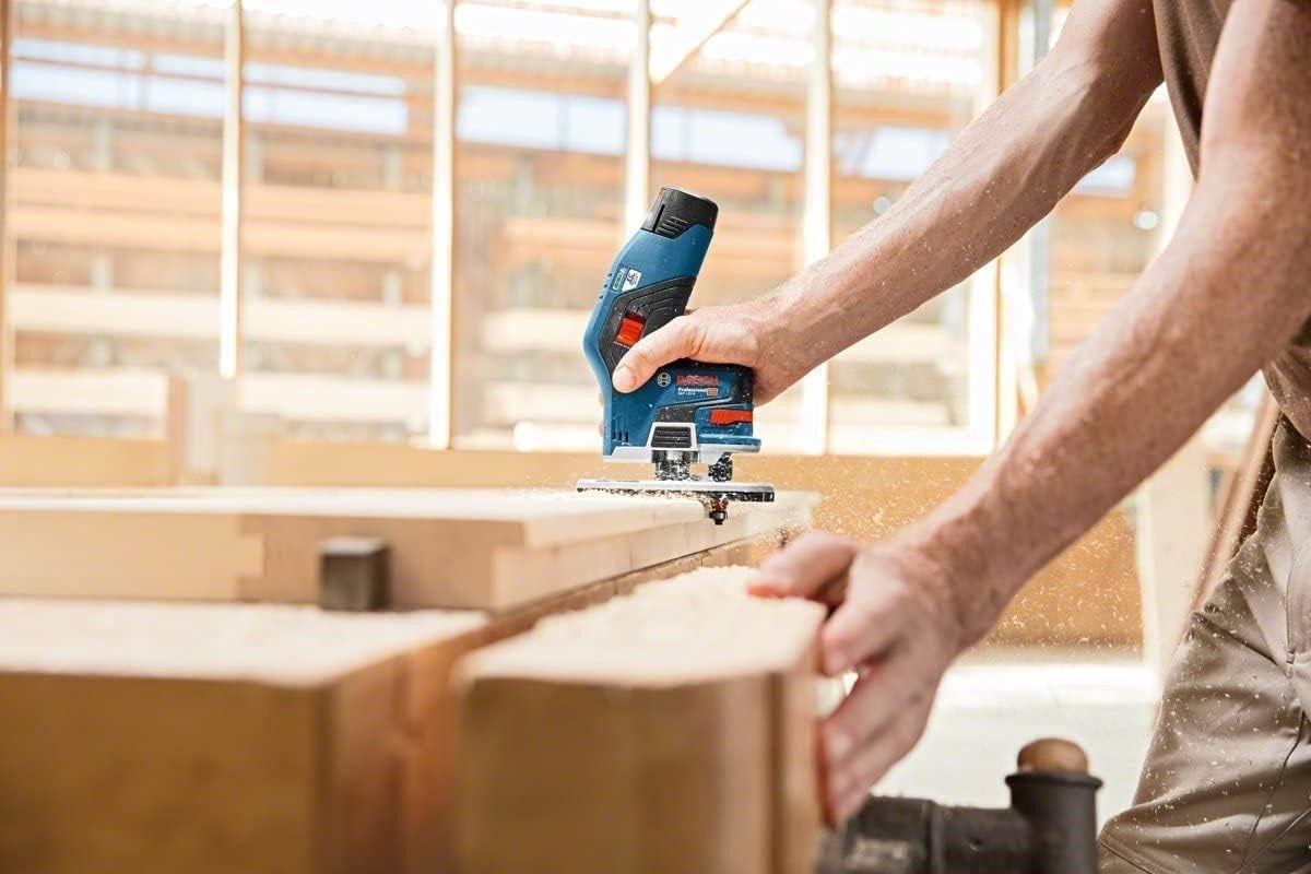 Tupia de Perfilar BOSCH GKF 12V-8 Professional (Preto, Azul e Vermelho), miniatura 4