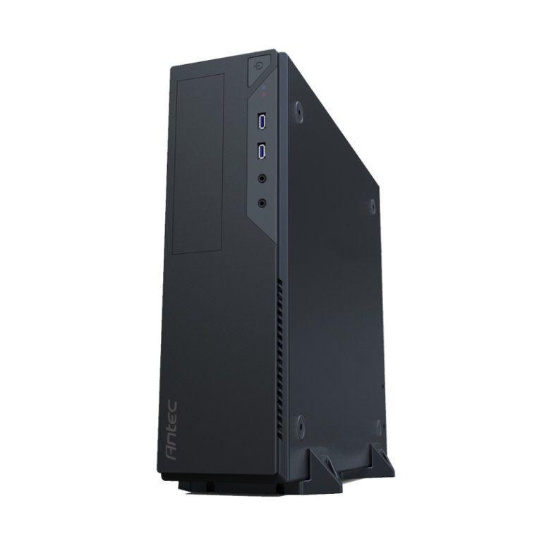 Caixa PC ANTEC VSK2000-U3 (micro ATX, Mini-ITX - Secretária - 6,5 cm - Preto)