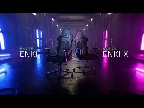 Cadeira Gaming RAZER Enki Quartz (136 kg - 4D - Couro sintético - Rosa), miniatura 2