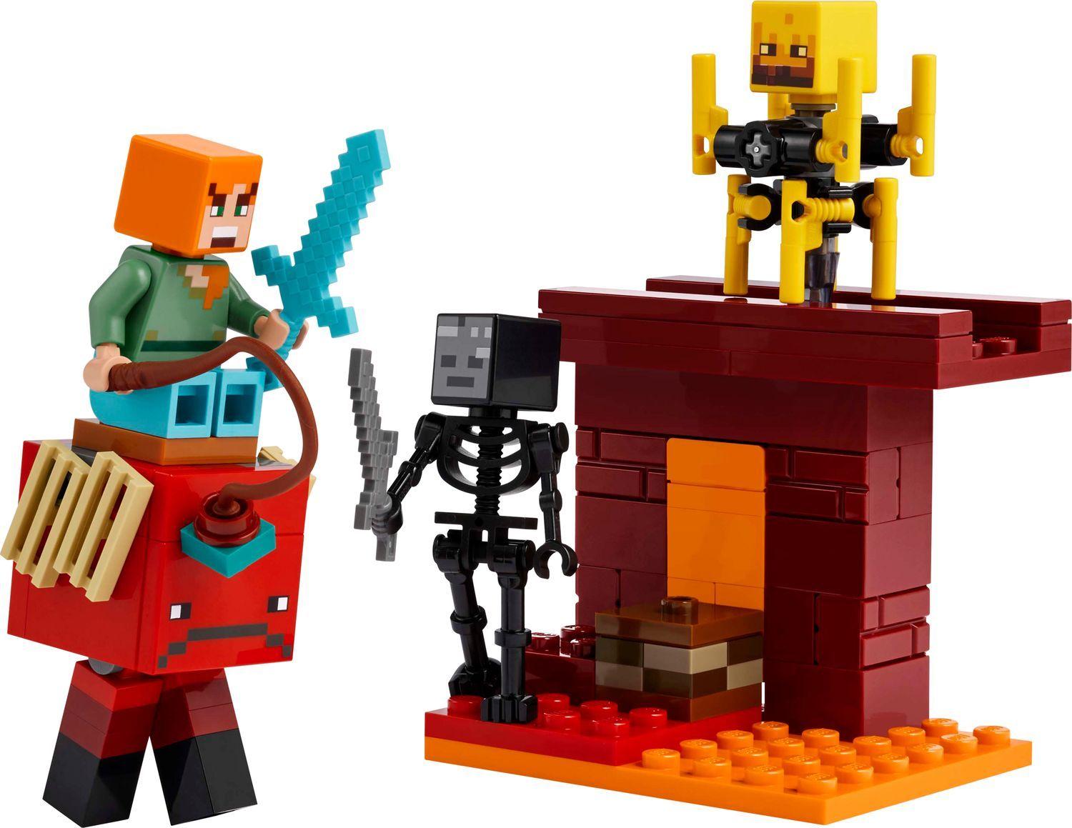 LEGO 21266 Minecraft A Batalha da Lava do Nether (6+ anos - 99 peças)