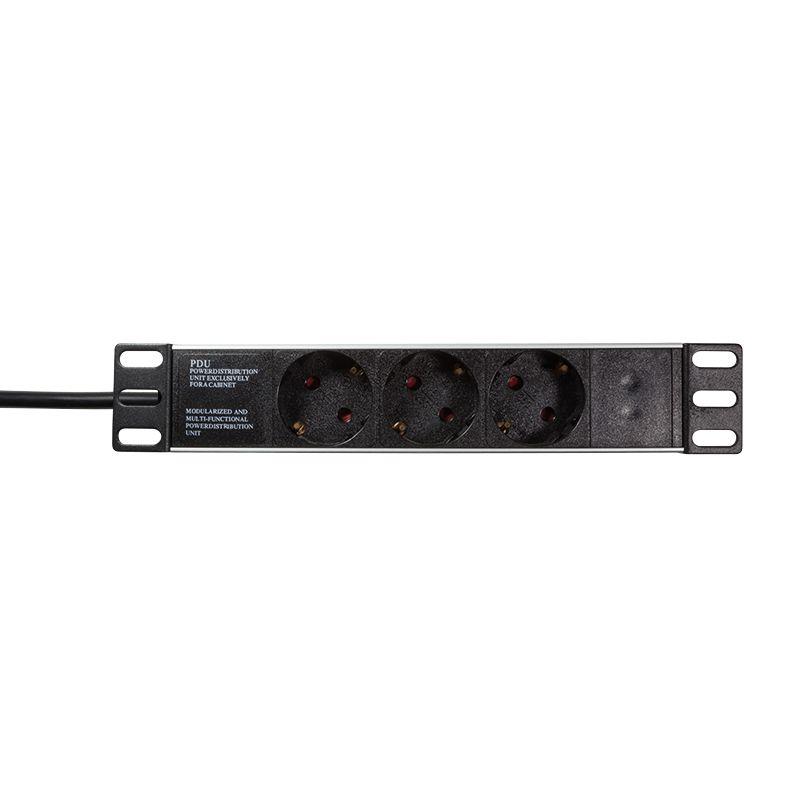 Unidade de Distribuição de Energia LOGILINK PDU3B01 (Preto)