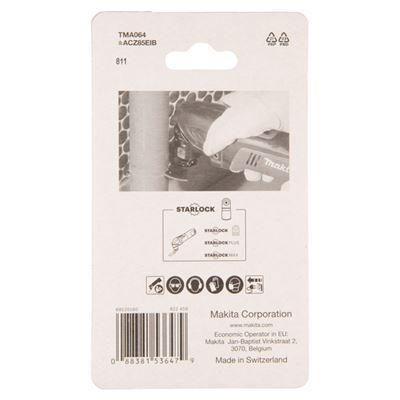 Lâmina de Serra Segmentada MAKITA B-64973 TMA064 (85 x 85 mm), miniatura 2