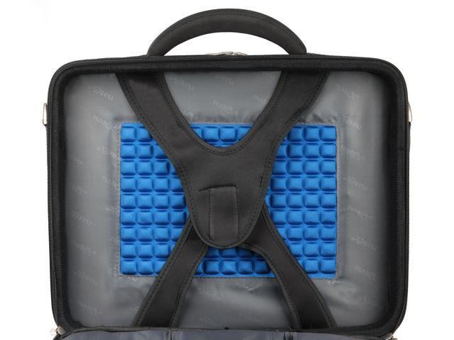 Mala para Portáteis NATEC Boxer (15,6" - 3 Compartimentos - Preto) — miniatura 5