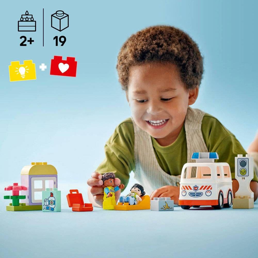 LEGO 10447 Duplo Ambulância e Condutor (2+ anos - 19 peças) — miniatura 4