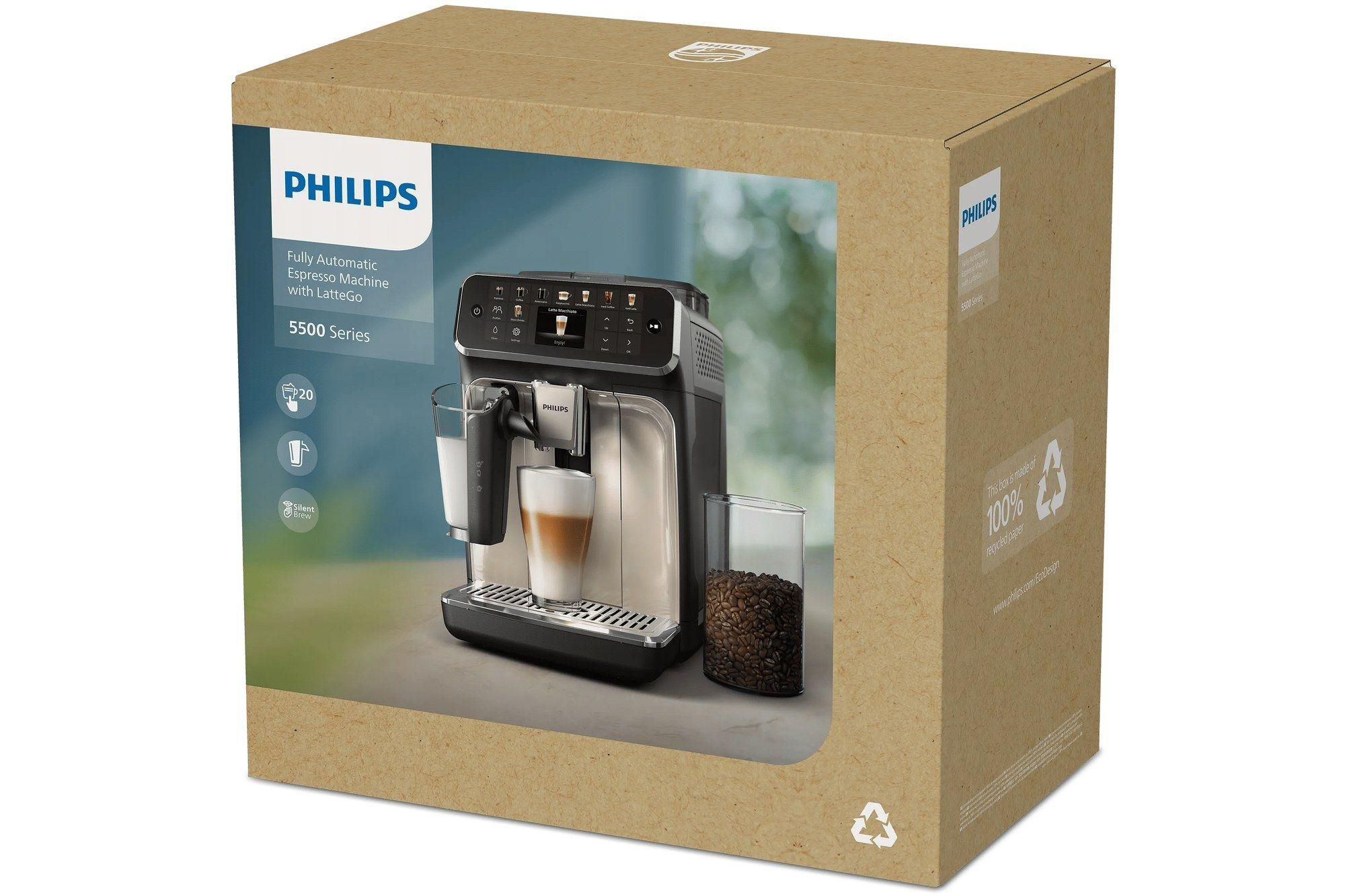 Máquina de Café Expresso Automática PHILIPS 5500 Series EP5546/70 (Grãos de café - 1500 W - 15 bar) — miniatura 5