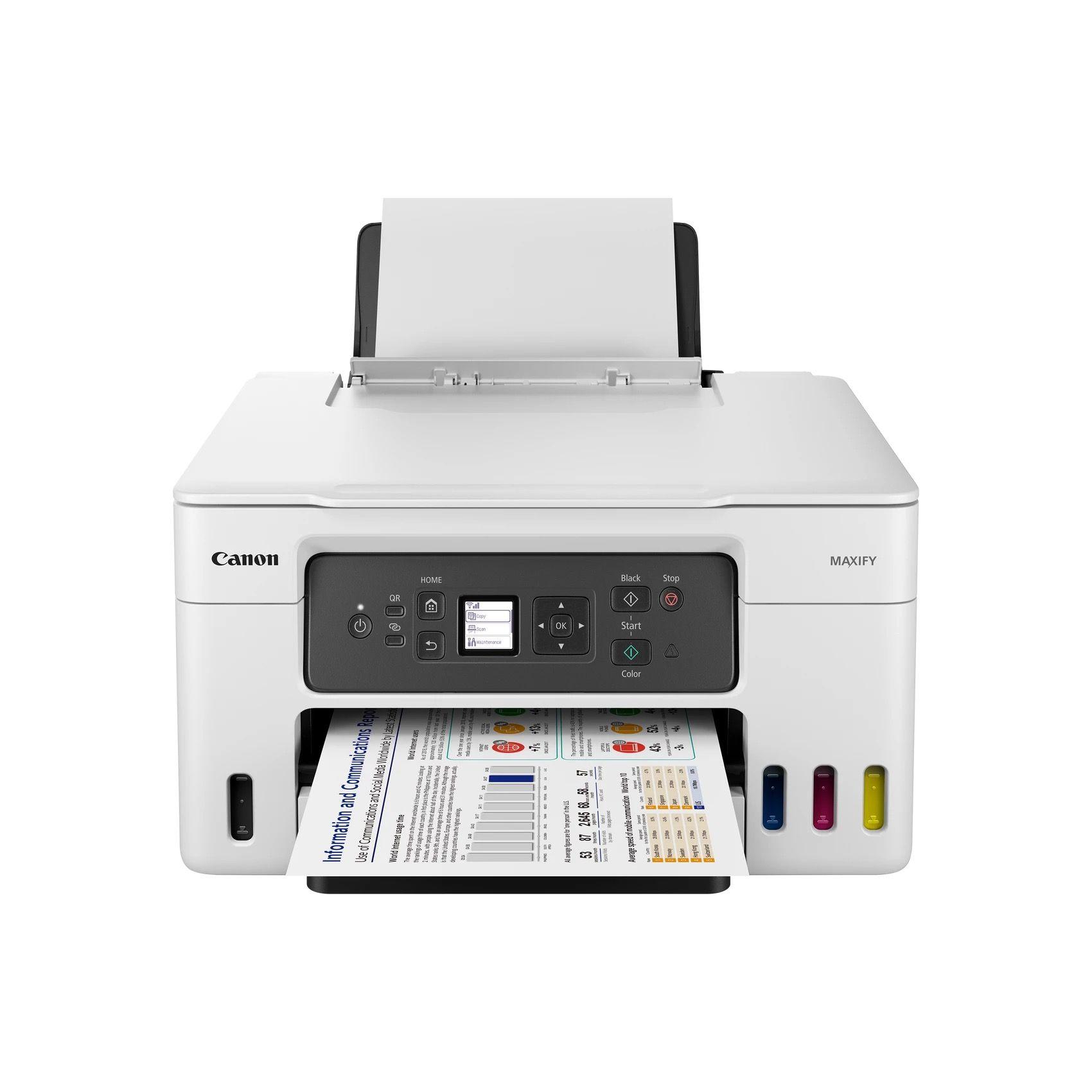 Impressora Multifunções CANON MAXIFY GX3050 (A4 - Impressão a cores - 350 folhas - Preto e Branco), miniatura 4
