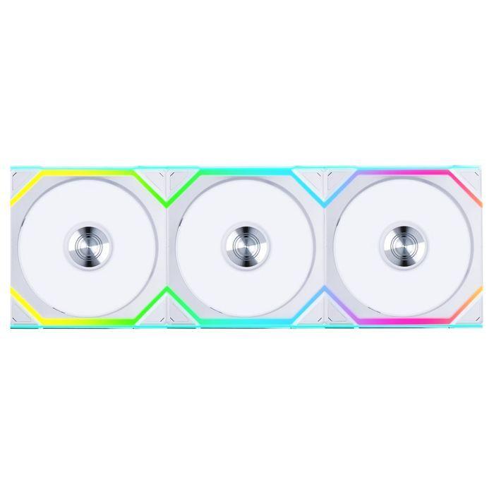 Ventoinhas LIAN LI UNI FAN SL Wireless Reverse Blade 120 (RGB multicolorida - 1,8 W - Branco), miniatura 2
