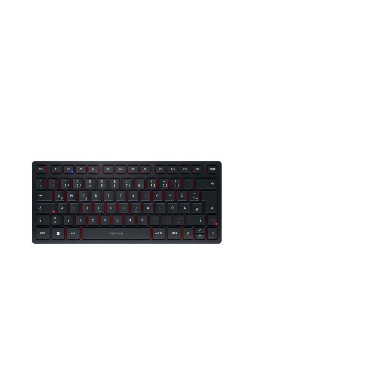 Teclado CHERRY KW 9200 Mini (Alemão - Teclas tesoura - 75% - Preto) — miniatura 5