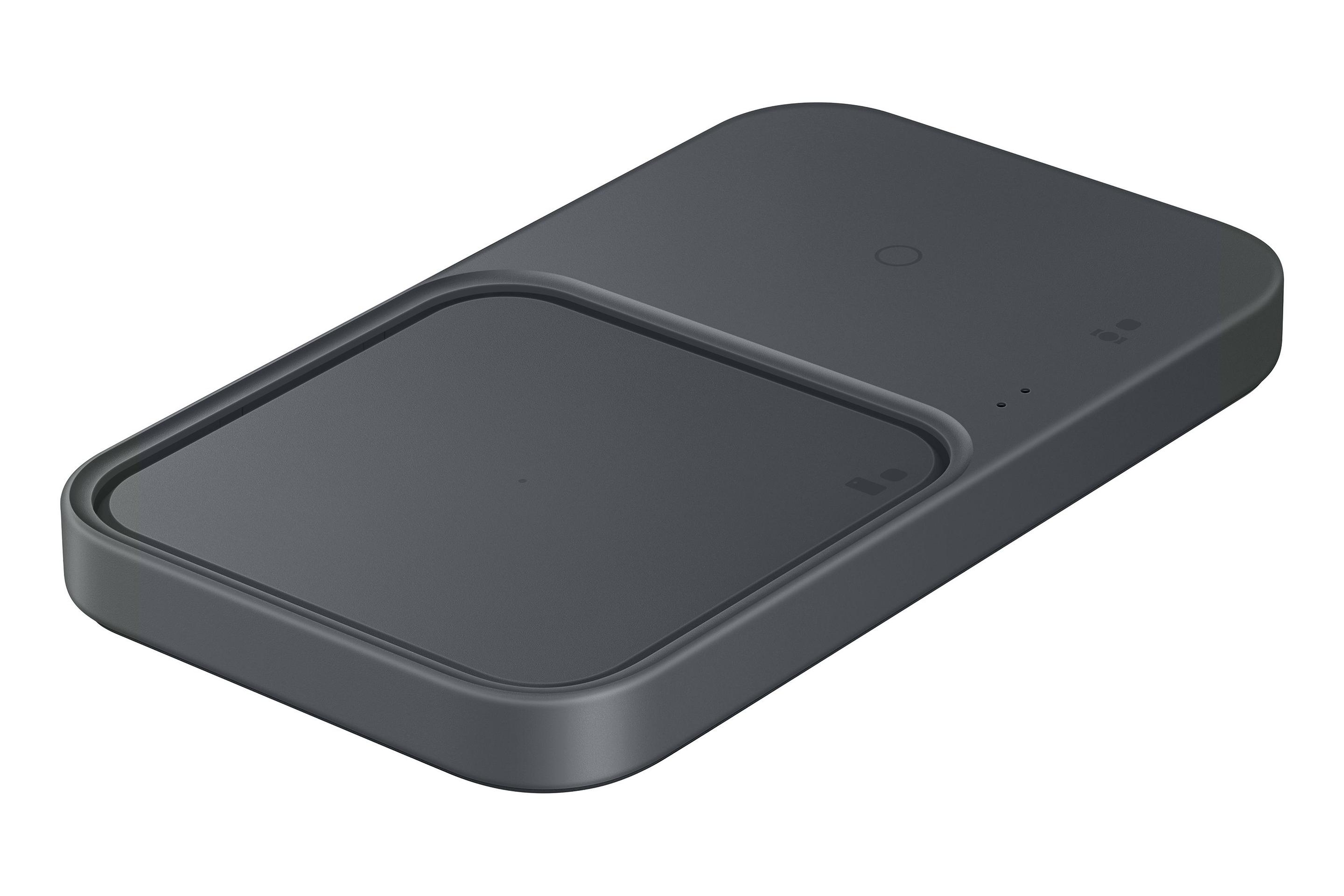 Carregador Sem Fios Duplo SAMSUNG EP-P5400TBEGEU (USB Tipo-C - Cinzento), miniatura 3