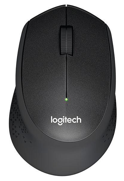 Rato LOGITECH M330 SILENT PLUS (Mão direita - 1000 DPI - Mecânico - Preto)
