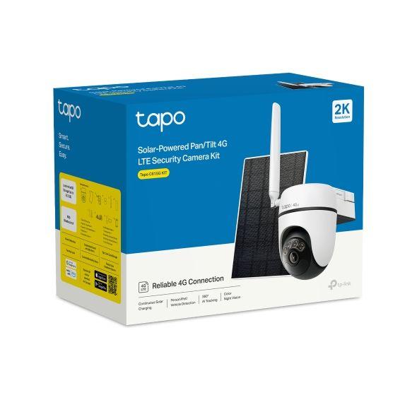 Câmara de Segurança IP TP-LINK Tapo C615G KIT (Exterior - 3 MP - 2304 x 1296 pixels - Branco) — miniatura 2