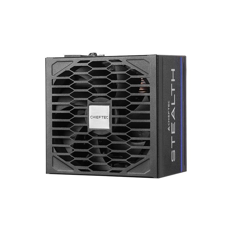 Fonte de Alimentação CHIEFTEC Stealth SPX-1000-FC (ATX - 1000 W - 80 Plus Platinum - Preto)