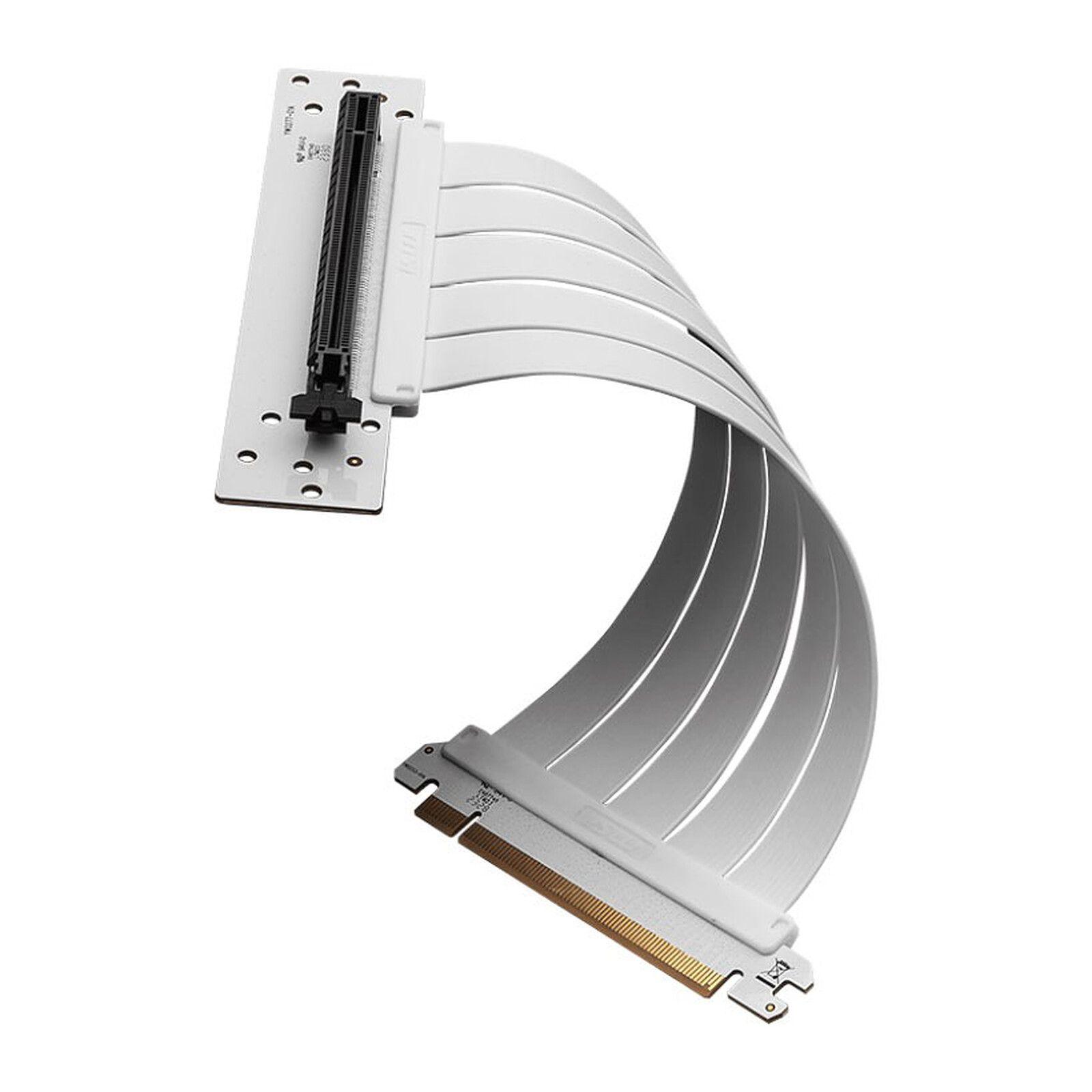 Cabo Riser para Placa Gráfica MSI PCIe 4.0 x16 180 mm (180 mm - PCI Express 4.0 x16 - Branco) — miniatura 2