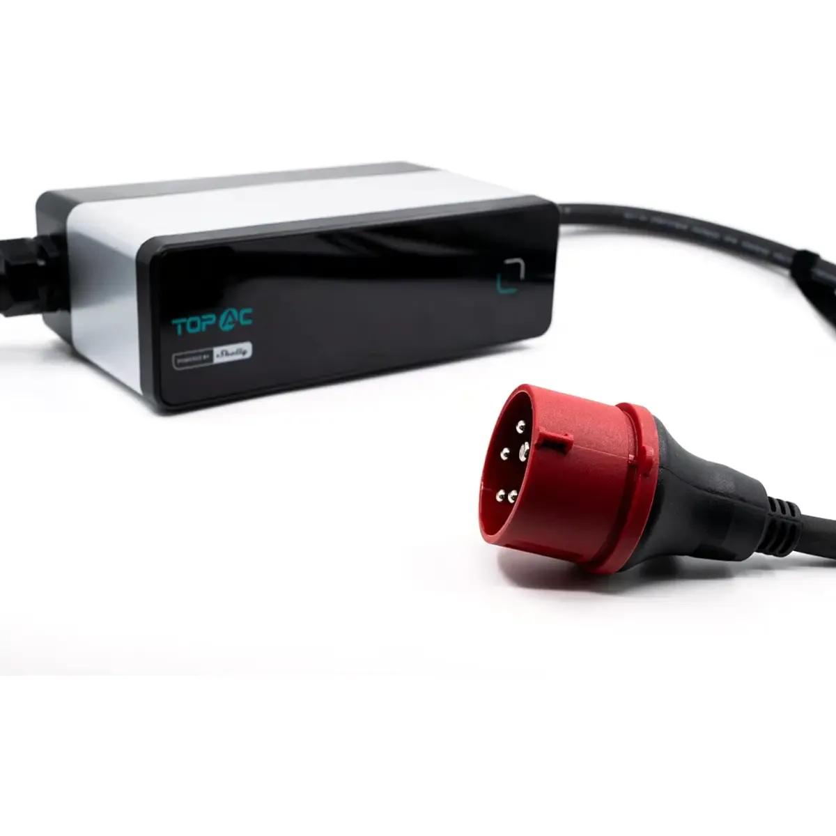 Carregador Portátil para Veículo Elétrico SHELLY TopAC EVE01-11R (11 kW - Preto), miniatura 3