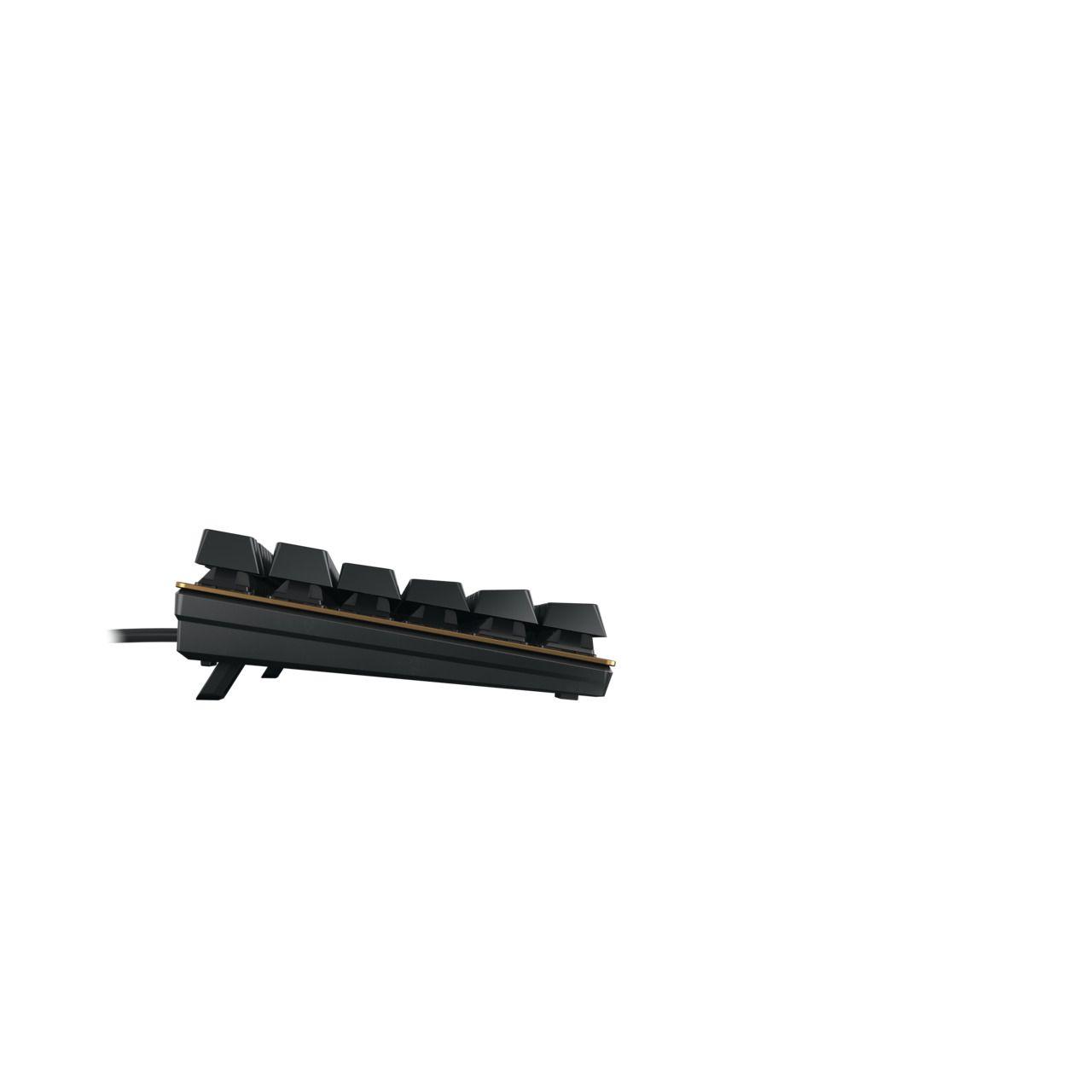 Teclado CHERRY KC 200 MX (Alemão - CHERRY MX2A Silent Red - Tamanho completo - Preto e Bronze) — miniatura 3