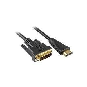 Cabo Adaptador SHARKOON HDMI para DVI-D (5 m - Preto)
